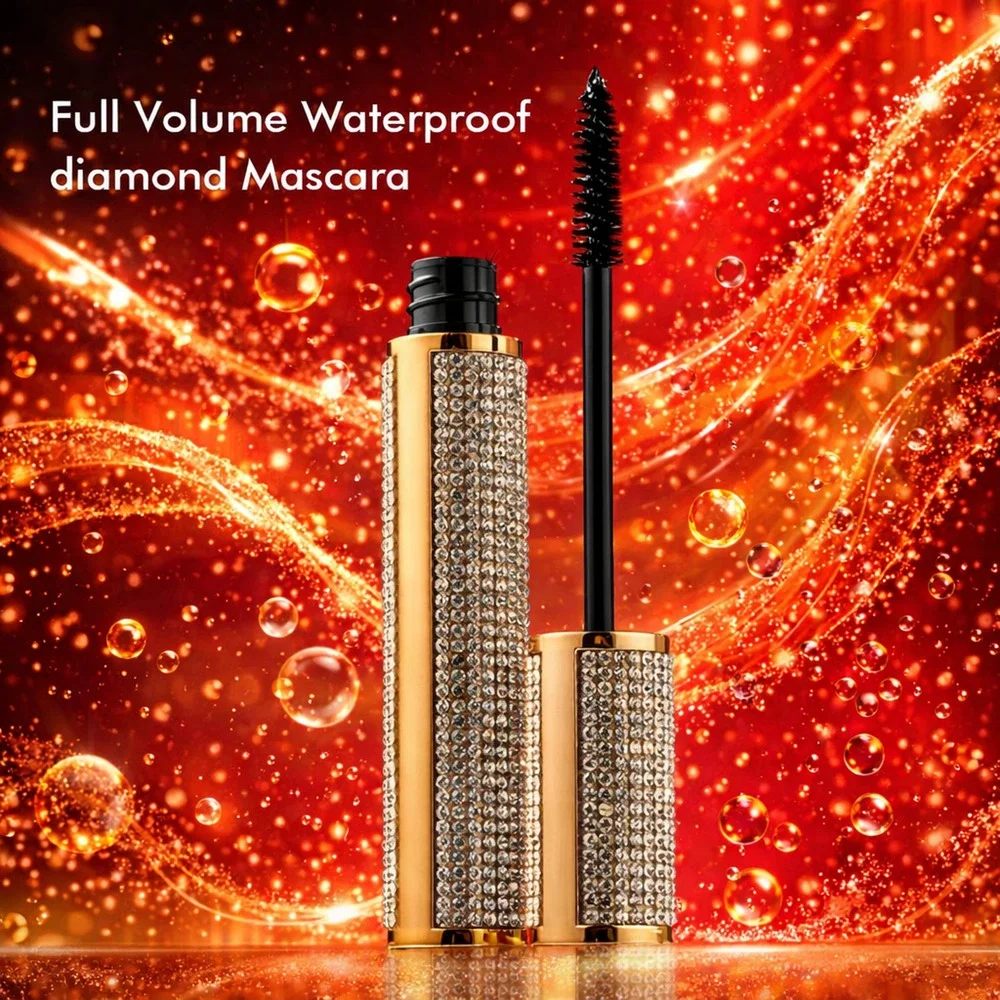 Hydravescent Full Volume Waterproof Diamond Mascara Vegan Smudge-Proof Buildable